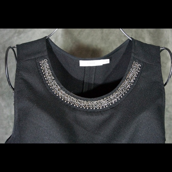 Lush scalloped crop top with embellished neck line size M - Picture 5 of 5